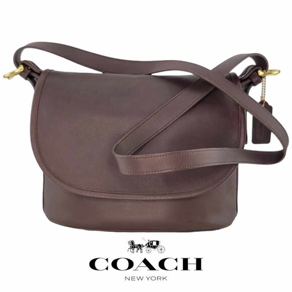 Coach Handbags - AUTHENTIC VINTAGE COACH Fletcher Bag - Cocoa